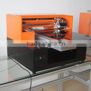 2015 Best Sales Stable Quality A3 Size 3d Effect uv Flatbed Printer Printing Onto PVC Card, USB, Wood, Case thumbnail-1