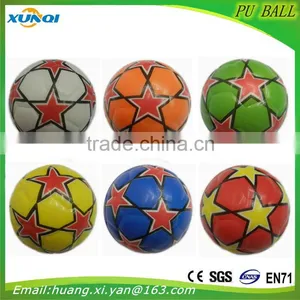 High Quality Children Toy Soft Anti Stress Ball,Star Football PU Foam Ball thumbnail-1