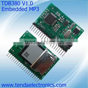 Serial Interface Mp3 Module , MP3 Sound Module , Mcu Control Mp3 thumbnail-1