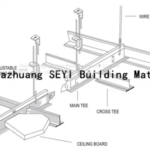 Ceiling Suspension Grids, Ceiling T Bar/Standard T Bar thumbnail-5