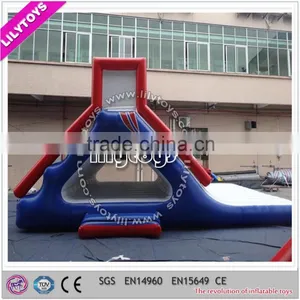New Inflatable Lake Slide, Inflatable Water Floating Slide for Kids and Adult thumbnail-1