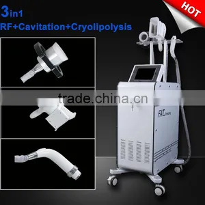 Hottest 3in1 Fat Freezing Body Reshape Liposuction Cryolipolysis Radiofrequency Machine Double Chin Removal thumbnail-1