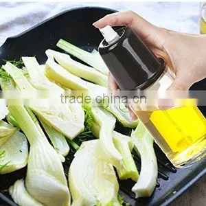 Glass Bottle Olive Oil Dispenser And Vinegar Dispenser With Press and Measure thumbnail-4