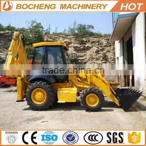Used Backhoe Wheel Loader SAM388 With 1CBM Bucket For Sale thumbnail-1