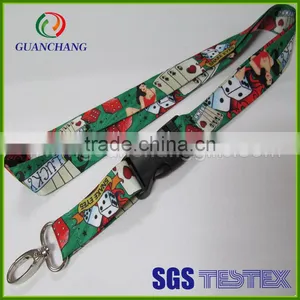 Supply Promotional Polyester Lanyard With Printed Emoji as Gift thumbnail-6