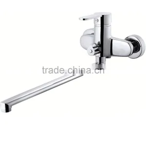 Single Handle Wall Mounted Kitchen Faucet thumbnail-1