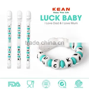 Kean Soft Silicone Pacifier Chain for Baby Teething thumbnail-3