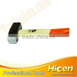 High Quality Forged Carbon Steel Lump Hammer With Wooden Handle thumbnail-1
