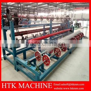 China Diamond Wire Mesh Weaving Machine/Chain Link Fence Making Machine (ISO 9001 Manufacturer) thumbnail-3