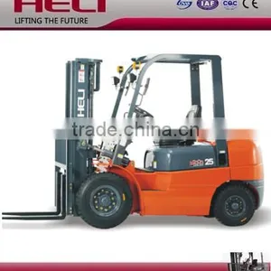High Quality 2.5ton Forklift Truck in Shanghai China for Sale With Good Price thumbnail-1