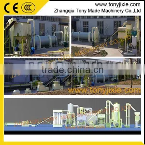 Good Output Wood Granulation Line/log Pellet Plant/forest Wood Pellets Production Line thumbnail-1