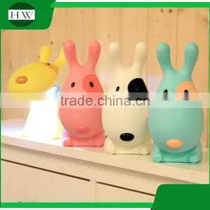 Plastic Cartoon Love Dog Usb Folding Eye Protection Rechargeable Led Study Reading Desk Table Night Light Lamp thumbnail-2