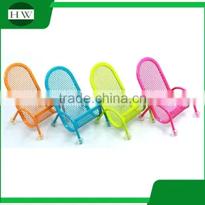 Creative Colorful Chair Shape Desktop Mobile Phone Stand Holder thumbnail-2