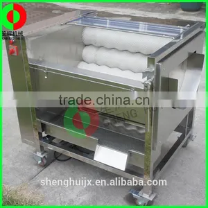 Large Brush Peeling Machine Multifunction Vegetable Washer Automatic Root Vegetable Peeling Machine thumbnail-2