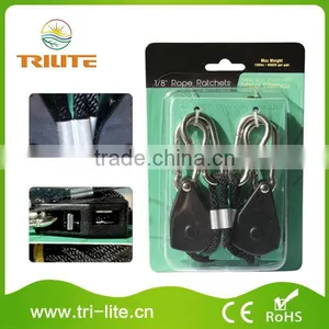 Durable 1/8" Rope Ratchet /hydroponic Grow Light Hanger thumbnail-1