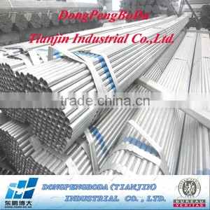 DPBD 1"*3.0mm Invernaderos Pre Tubos de Acero Galvanizado thumbnail-1