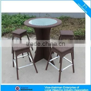 Western Modern Outdoor Wicker Bar Furniture (CF878) thumbnail-1