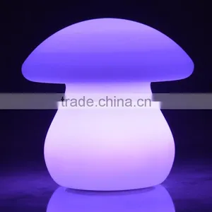 Rechargeable Shining Color Changeable Mushoom Modern Color Changeable Desk Lamp thumbnail-2