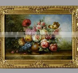 European Classical Wooden Antique Frame Oil Painting thumbnail-1