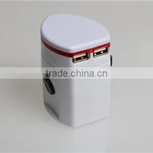 New Corporate Gift for VIP Customer Unviersal Travel USB Adapter With 2100MA for Travel Gift Business Gift Promotion Gift thumbnail-3