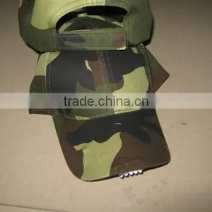 Custom Camo Baseball Cap/led Light Camouflage Cap thumbnail-2