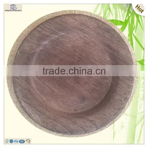 Wholesale Bear Polygon Shaped Edge Wooden Soap Saucer Dish thumbnail-3