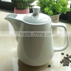 Factory Direct Wholesale Biscuit Case Porcelain Coffee Pot With Lid thumbnail-2