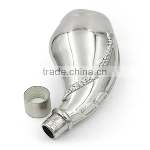 Mirror Wine Pot 10 oz Stainless Steel Hip Flask thumbnail-4