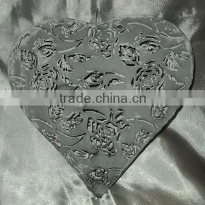 X-mas Decorative Hanging Heart,Christmas Hanging Ornaments,Designer Hanging Hearts,Christmas Decorations,Christmas Items thumbnail-1