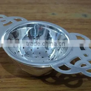 Metal Tea Strainer,Silver Tea Strainer,Tea Mug Strainer thumbnail-1