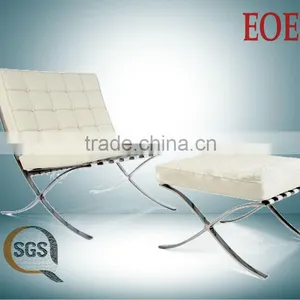 Leather Relax Chair Barcelona Sofa Footrest Leather Sofa With Footrest Sofa With Footrest thumbnail-1
