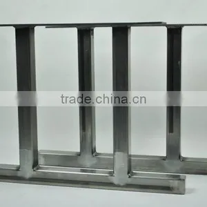 16 Inch Outdoor Garden Table Leg Metal Iron Double T Shape Bench Leg thumbnail-3