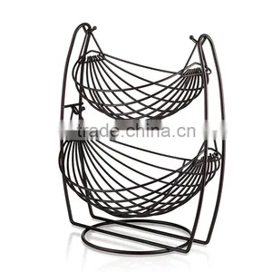 2017 Hot Selling Wire Fruit Basket,2-tier Wire Fruit Basket for Fruit thumbnail-4