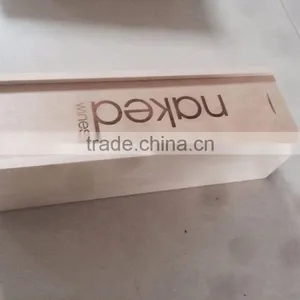 Red Wine Box Cheap Wooden Wine Boxes Pine Wood Wine Boxes thumbnail-1