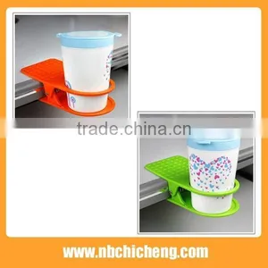 Table Coffee Cup Holder Plastic Clip Cup Holder thumbnail-2
