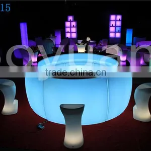 Elegant Led Light Bar Furniture, Cheap Led Light Table, Cheap Portable Bars Counter thumbnail-2