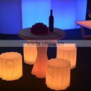Popular Led Luminous Tree Shape Bar Stool, Fashionable Led Bar Chair thumbnail-1