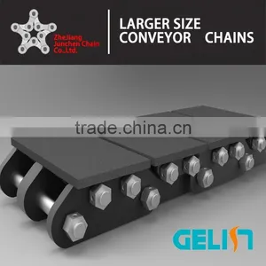 China Large Size Alloy Steel Top Chain Conveyor Chain Steel Factory Use thumbnail-1