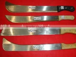Machete With Wood Handle thumbnail-1