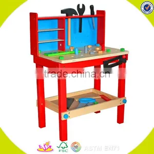 2017 Wholesale Kids Wooden Tool Play Set New Design Baby Wooden Tool Play Set Cheap Children Wooden Tool Play Set W03D044 thumbnail-5