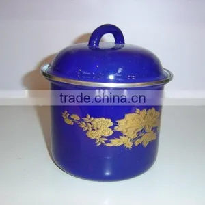 Big Size Promotion Enamel Cup Printed Enamel Mugs thumbnail-6