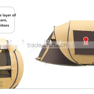 2016 New 3-4 People Automatic Leisure Tents Lightweight Speed up Outdoor Camping Tent thumbnail-6