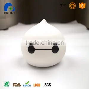 7-Color Room Decor Silicone Touch Sensor Night Light thumbnail-3
