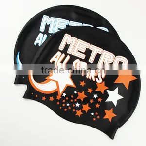 2016 Environmental Convenience Silicone Swimming Cap for Christmas thumbnail-2