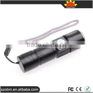 Mini Led Flashlight XPG-R5 Led 250 Lumen 3 Mode USB Rechargeable Led Flashlight thumbnail-1