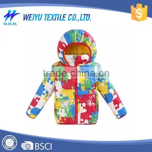 100% Polyester Child Colorful Waterproof Jacket Wholesale thumbnail-1