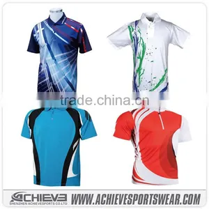 Custom us Kids Golf Shirts thumbnail-1