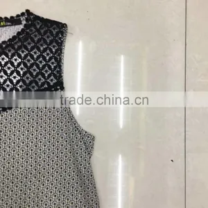 Ladies High Quality Lace T-shirt With Print Stocklots thumbnail-2