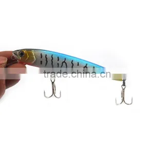 10cm 3d Eyes Life-like Bass Pike Swimbait Shad Tackle Minnow Plastic Fishing Lure Bait Hard thumbnail-5