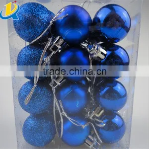Christmas Decoration Colorful Custom Christmas Ornaments Plastic Ball thumbnail-1